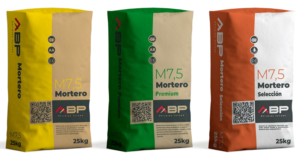 Declaraciones Ambientales de Producto de varias familias de mortero
